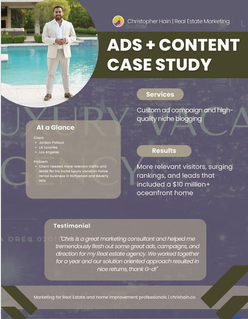 Christopher Hain | Marketing Strategy, Copywriting, Performance